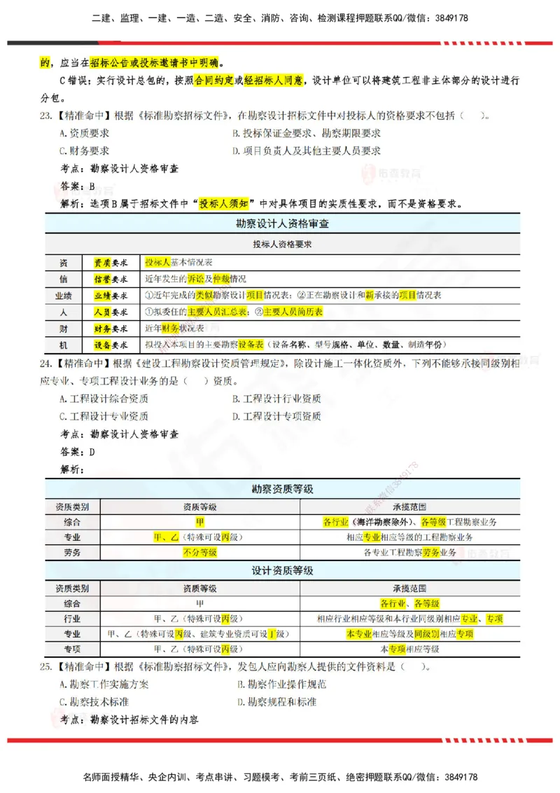 YS-监理合同-精准命中卷B-答案_监理工程师_2025监理工程师_2025年监理工程师SVIP_2025年监理合同管理SVIP_05-考前密训✿央企特训✿机构普押_18-合同《精准命中ABC卷》YS