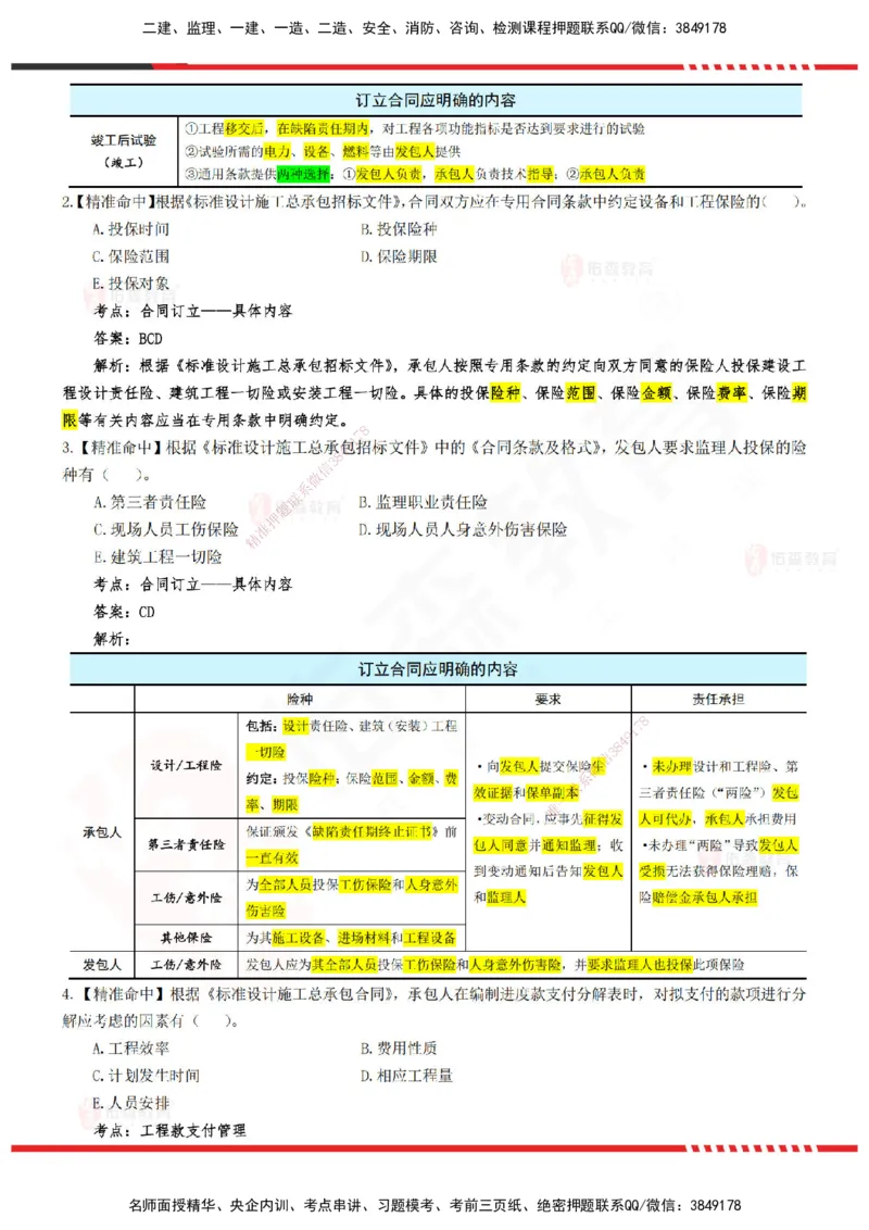 YS-监理合同-精准命中卷B-答案_监理工程师_2025监理工程师_2025年监理工程师SVIP_2025年监理合同管理SVIP_05-考前密训✿央企特训✿机构普押_18-合同《精准命中ABC卷》YS