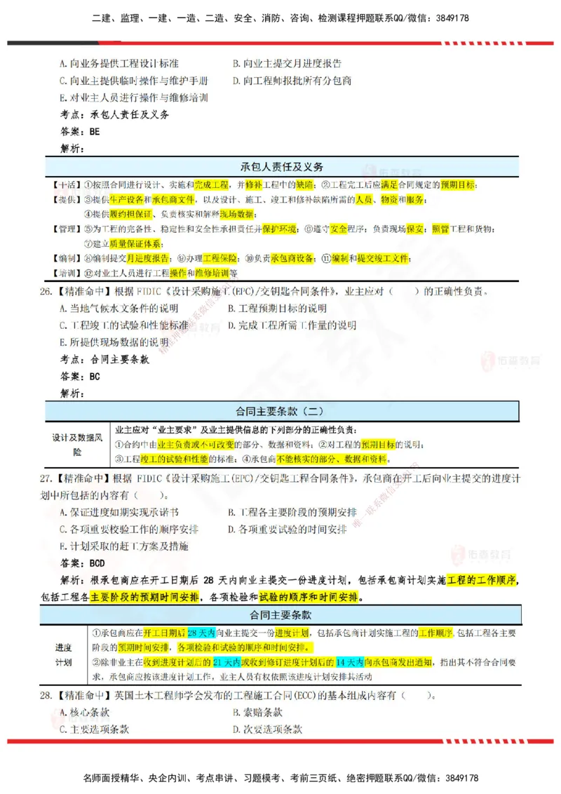 YS-监理合同-精准命中卷B-答案_监理工程师_2025监理工程师_2025年监理工程师SVIP_2025年监理合同管理SVIP_05-考前密训✿央企特训✿机构普押_18-合同《精准命中ABC卷》YS