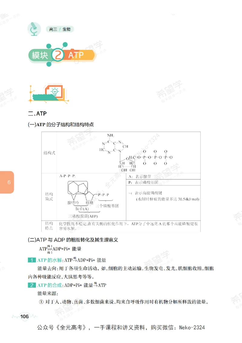 高三生物培训班学习用书（秋季第一册-全国版-S）-正文_2024-2025高三（6-6月题库）_2024年09月试卷_段麟飞