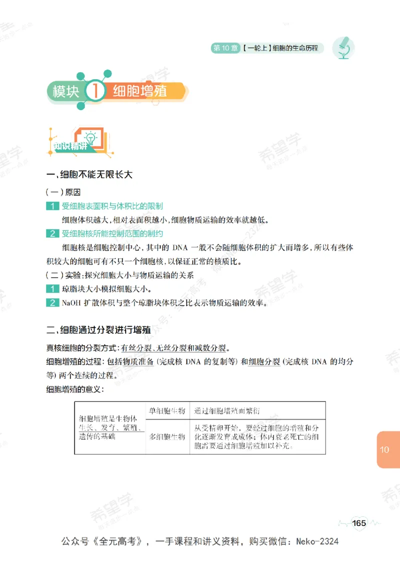 高三生物培训班学习用书（秋季第一册-全国版-S）-正文_2024-2025高三（6-6月题库）_2024年09月试卷_段麟飞