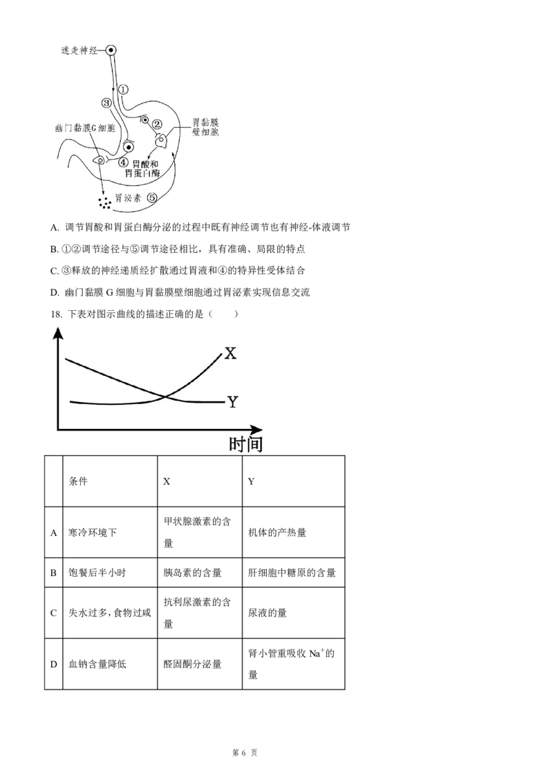 生物试题含答案-吉林省长春市四校联考2025-2026学年高二上学期期末考试_2024-2025高二（7-7月题库）_2026年1月高二_260125吉林省长春市四校联考2025-2026学年高二上学期期末（全科）