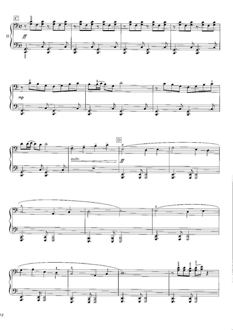 久石让谱集5(四手分谱)_一万首著名钢琴曲谱哈农贝多芬合集视频教学电子版高清无水印可打印_02现代钢琴谱合集_久石让钢琴谱全集