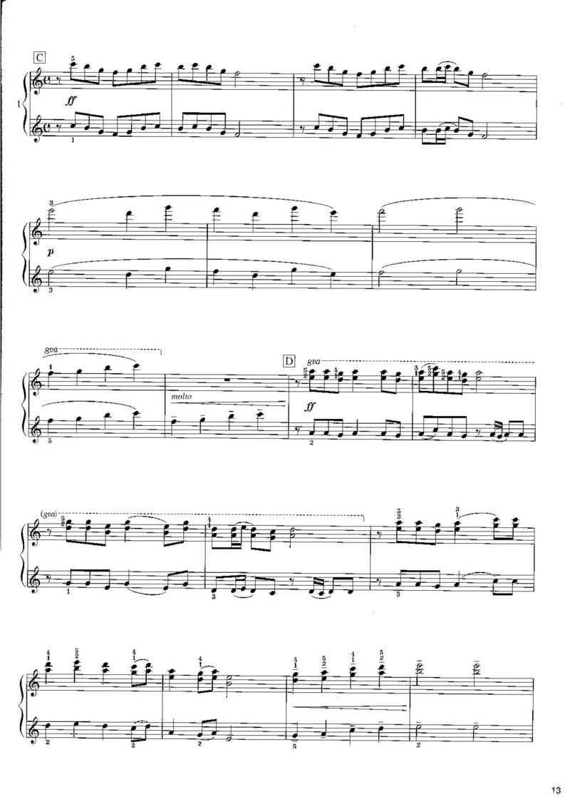 久石让谱集5(四手分谱)_一万首著名钢琴曲谱哈农贝多芬合集视频教学电子版高清无水印可打印_02现代钢琴谱合集_久石让钢琴谱全集