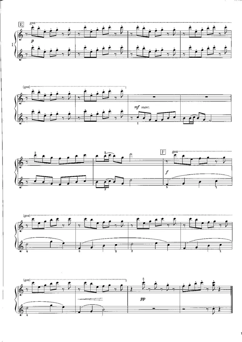 久石让谱集5(四手分谱)_一万首著名钢琴曲谱哈农贝多芬合集视频教学电子版高清无水印可打印_02现代钢琴谱合集_久石让钢琴谱全集