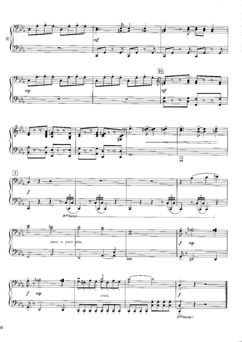 久石让谱集5(四手分谱)_一万首著名钢琴曲谱哈农贝多芬合集视频教学电子版高清无水印可打印_02现代钢琴谱合集_久石让钢琴谱全集