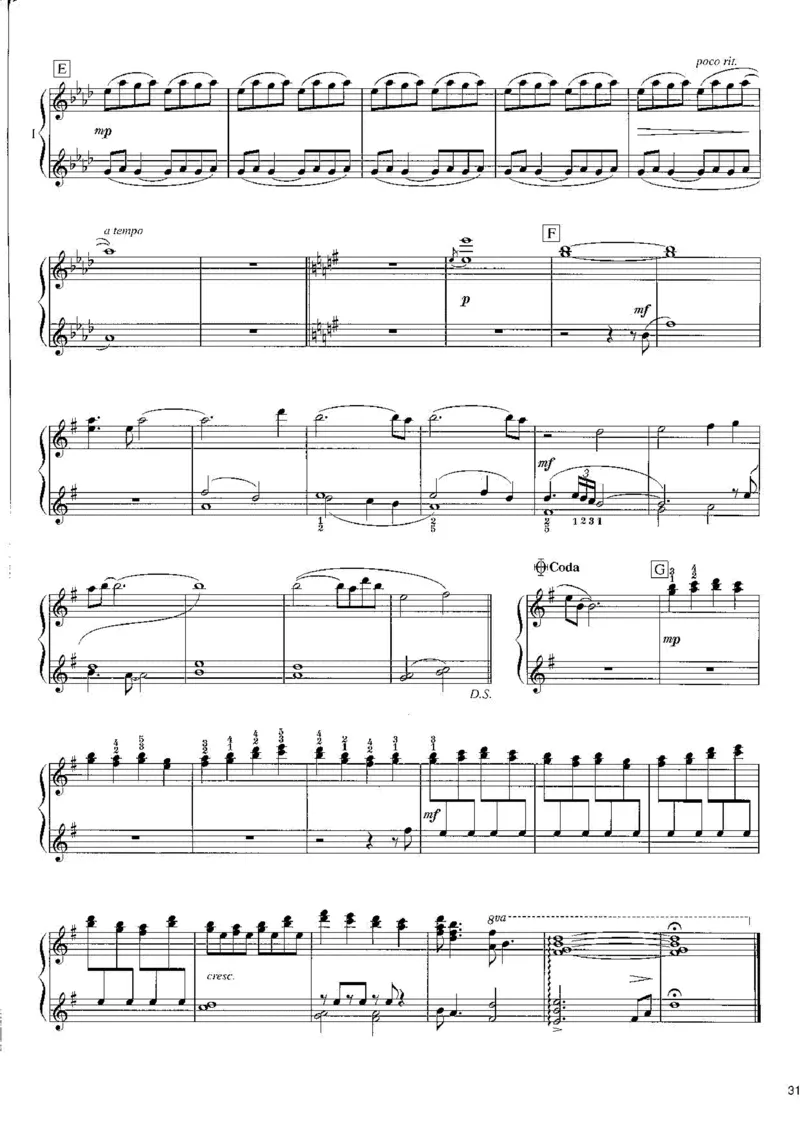 久石让谱集5(四手分谱)_一万首著名钢琴曲谱哈农贝多芬合集视频教学电子版高清无水印可打印_02现代钢琴谱合集_久石让钢琴谱全集