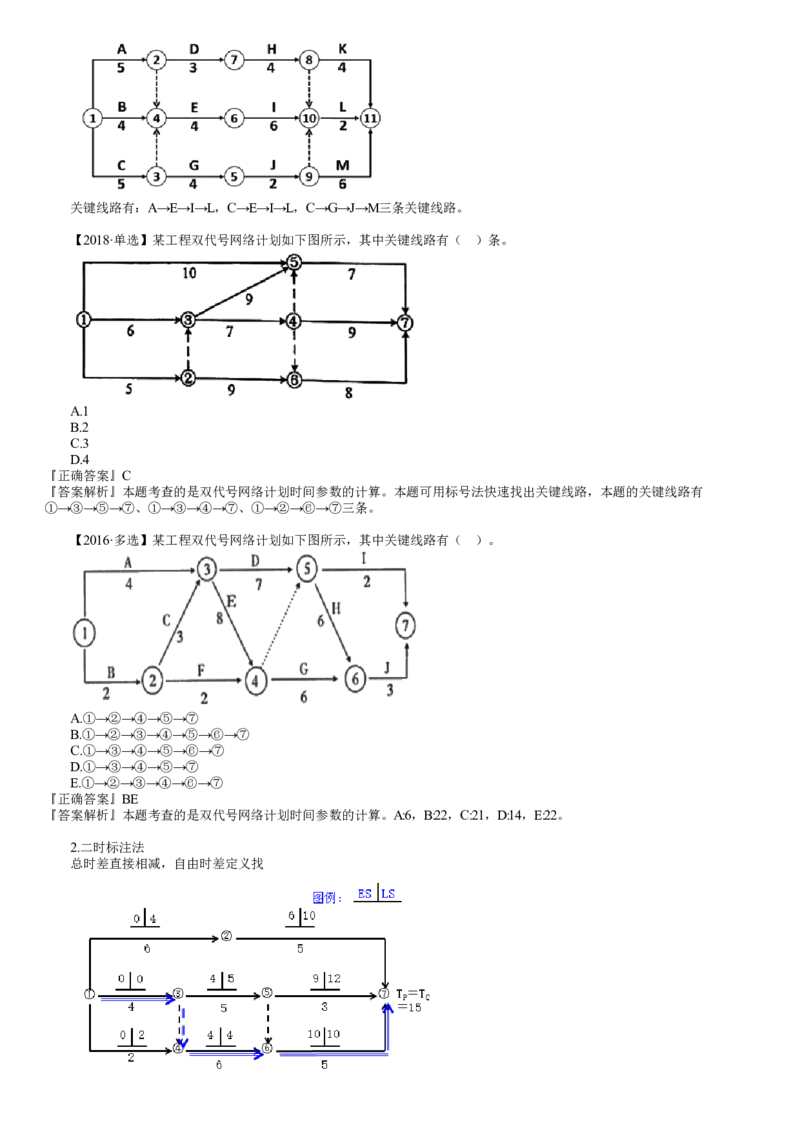 WM_进度03-第04讲　关键工作和关键线路的确定_监理工程师_2025监理工程师_2025年监理工程师-各大机构_2025年监理-土建目标_机构2-JG_01.精讲班-李.娜_进度控制（土建）（2025）_讲义