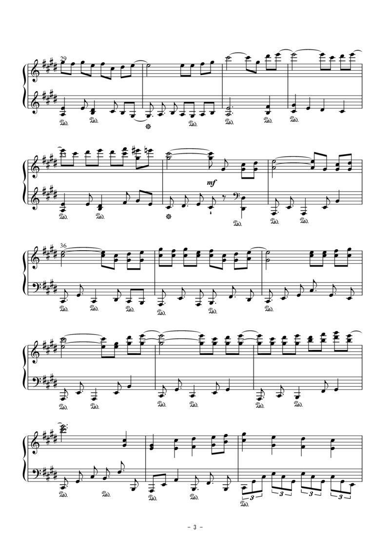 [焦げた幻想郷][lunatic][8]幽桜幻想曲_一万首著名钢琴曲谱哈农贝多芬合集视频教学电子版高清无水印可打印_05动漫游戏钢琴谱合集_日系东方Project钢琴谱全集_东方project钢琴谱