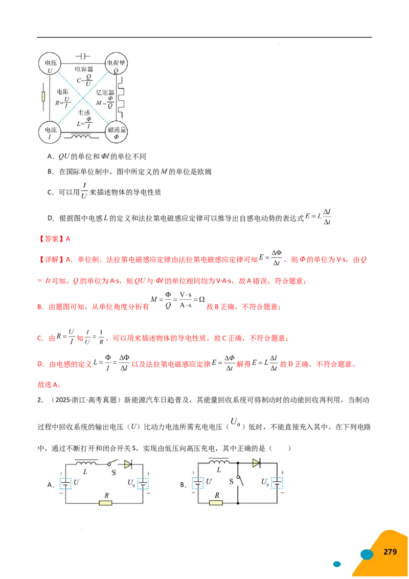 物理（Word）-2025年高考考前最后一课_2024-2025高三（6-6月题库）_2025年05月试卷_0513物理-2025年高考考前最后一课