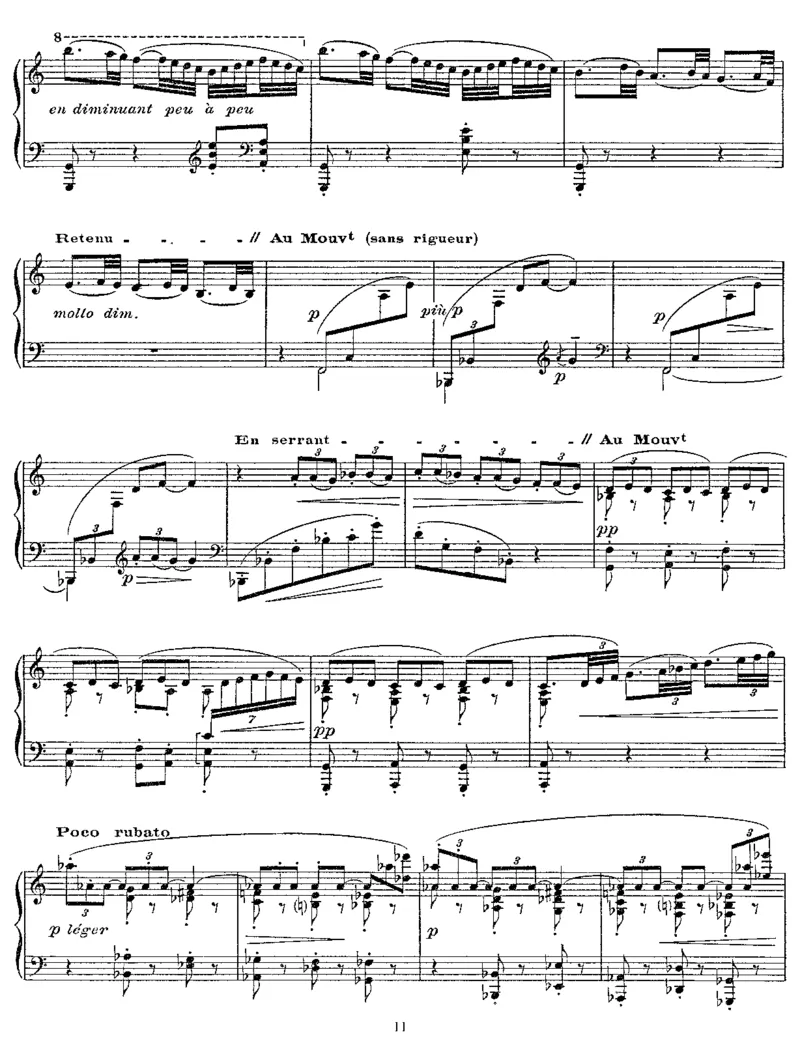 六首古代墓志铭(独奏)_一万首著名钢琴曲谱哈农贝多芬合集视频教学电子版高清无水印可打印_1古典钢琴知名音乐家谱_德彪西钢琴谱全集