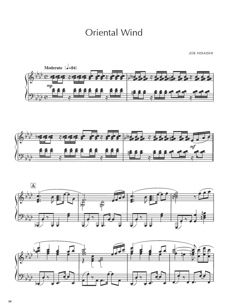 久石让谱集6_一万首著名钢琴曲谱哈农贝多芬合集视频教学电子版高清无水印可打印_02现代钢琴谱合集_久石让钢琴谱全集