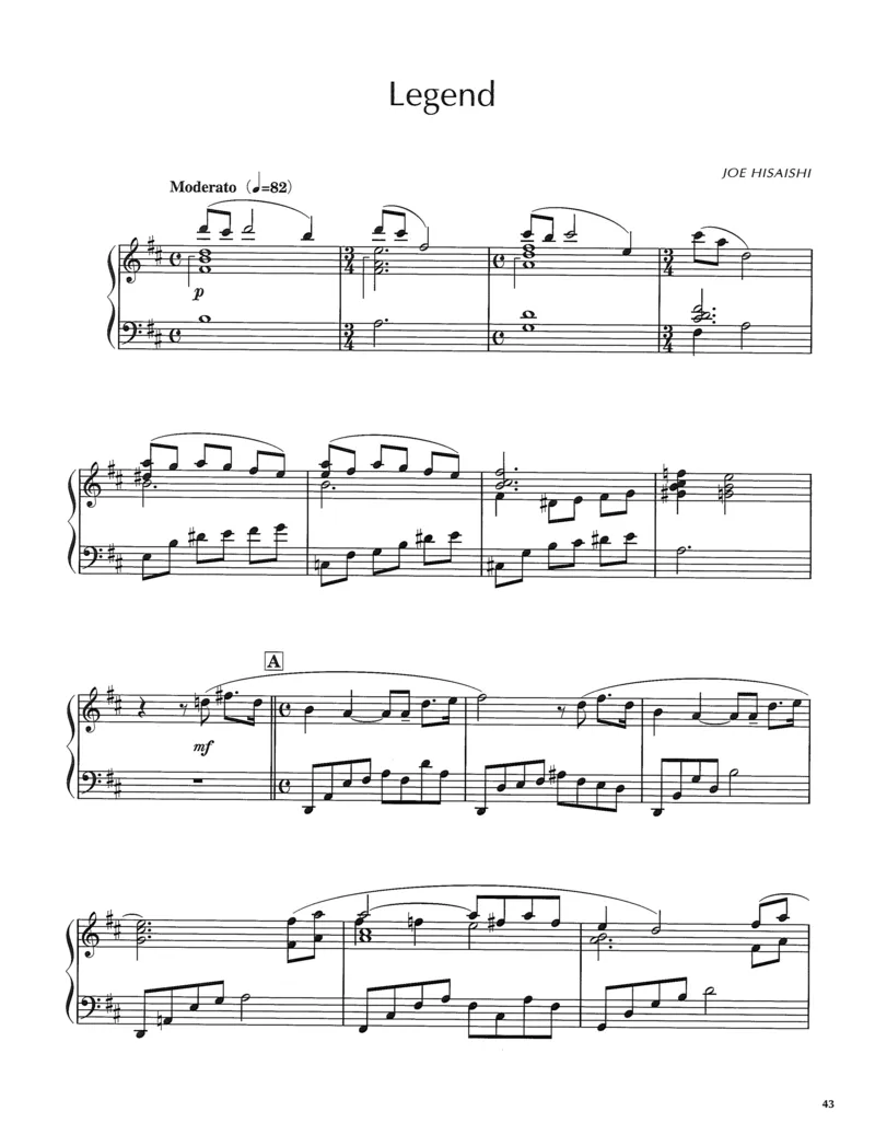 久石让谱集6_一万首著名钢琴曲谱哈农贝多芬合集视频教学电子版高清无水印可打印_02现代钢琴谱合集_久石让钢琴谱全集