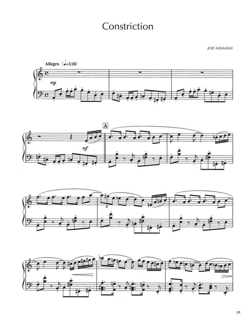 久石让谱集6_一万首著名钢琴曲谱哈农贝多芬合集视频教学电子版高清无水印可打印_02现代钢琴谱合集_久石让钢琴谱全集