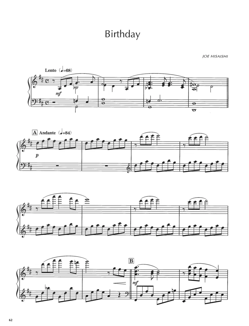 久石让谱集6_一万首著名钢琴曲谱哈农贝多芬合集视频教学电子版高清无水印可打印_02现代钢琴谱合集_久石让钢琴谱全集