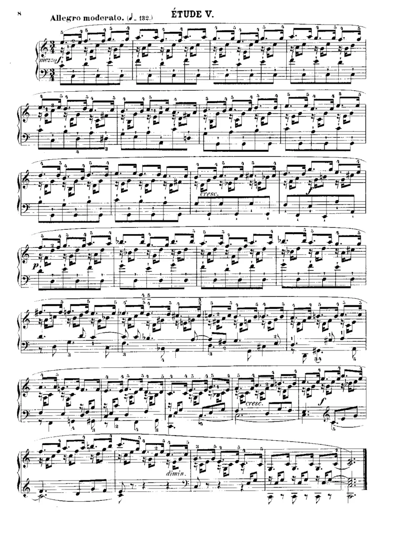 克拉莫练习曲_一万首著名钢琴曲谱哈农贝多芬合集视频教学电子版高清无水印可打印_09钢琴教材合集_常用教材钢琴谱（80+本）