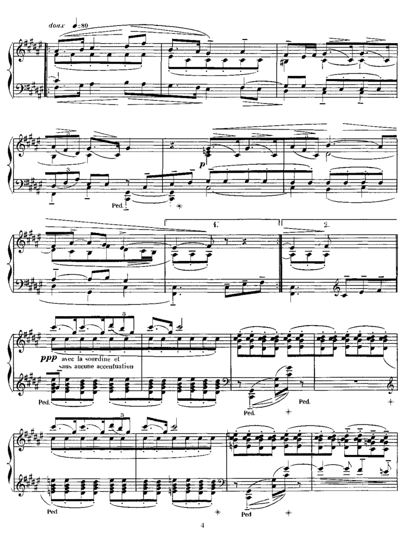 古风小步舞曲_一万首著名钢琴曲谱哈农贝多芬合集视频教学电子版高清无水印可打印_1古典钢琴知名音乐家谱_拉威尔钢琴谱全集