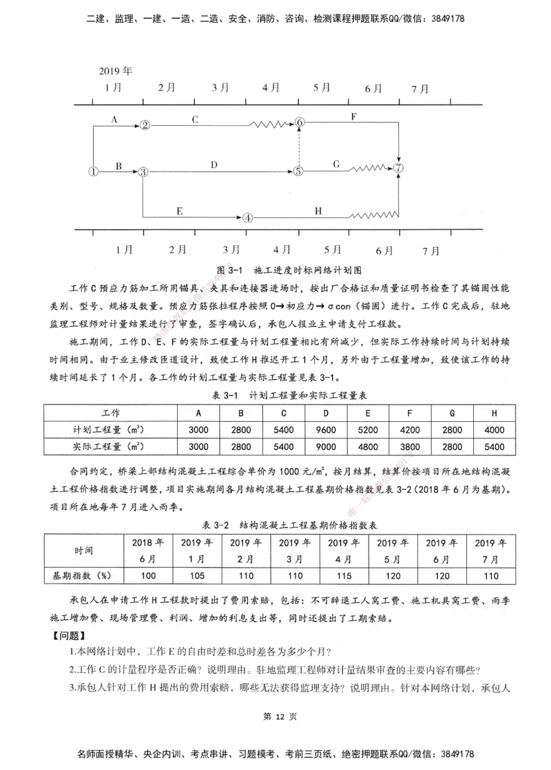 XSW-交通案例-考前密训3套卷_监理工程师_2025监理工程师_2025年监理工程师SVIP_2025年监理交通案例SVIP_05-考前密训✿央企特训✿机构普押