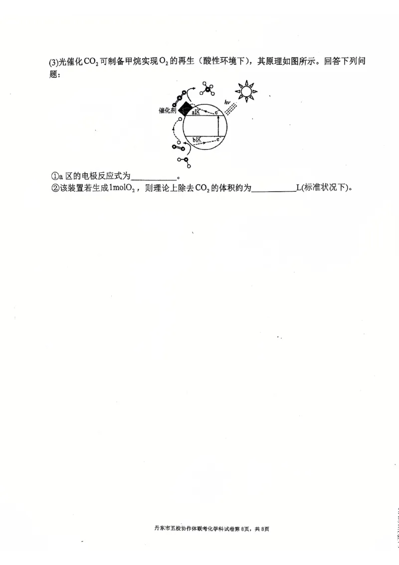 辽宁省丹东市五校协作体2024-2025学年高三上学期12月月考试题化学PDF版含答案_2024-2025高三（6-6月题库）_2024年12月试卷