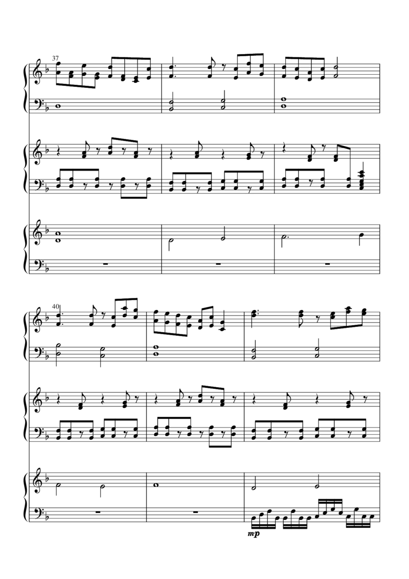 [nico][normal][12]verLastWord_一万首著名钢琴曲谱哈农贝多芬合集视频教学电子版高清无水印可打印_05动漫游戏钢琴谱合集_日系东方Project钢琴谱全集_东方project钢琴谱_21　東方妖怪小町