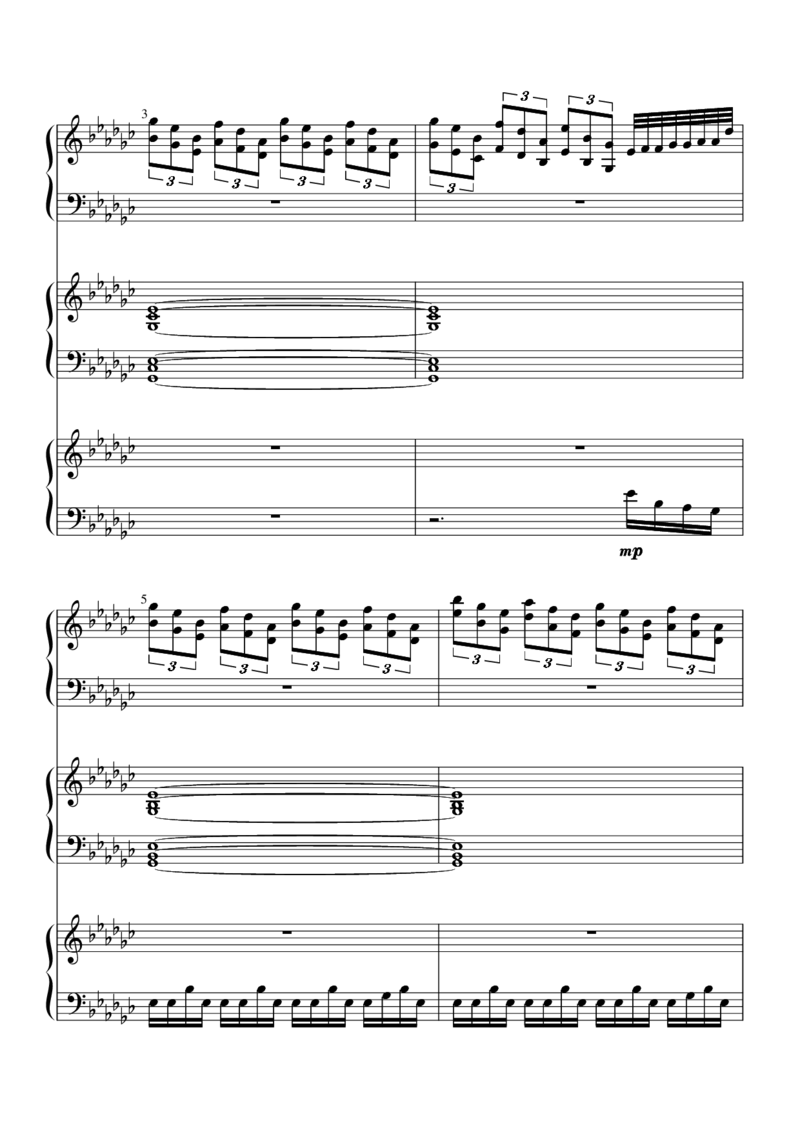 [nico][normal][12]verLastWord_一万首著名钢琴曲谱哈农贝多芬合集视频教学电子版高清无水印可打印_05动漫游戏钢琴谱合集_日系东方Project钢琴谱全集_东方project钢琴谱_21　東方妖怪小町