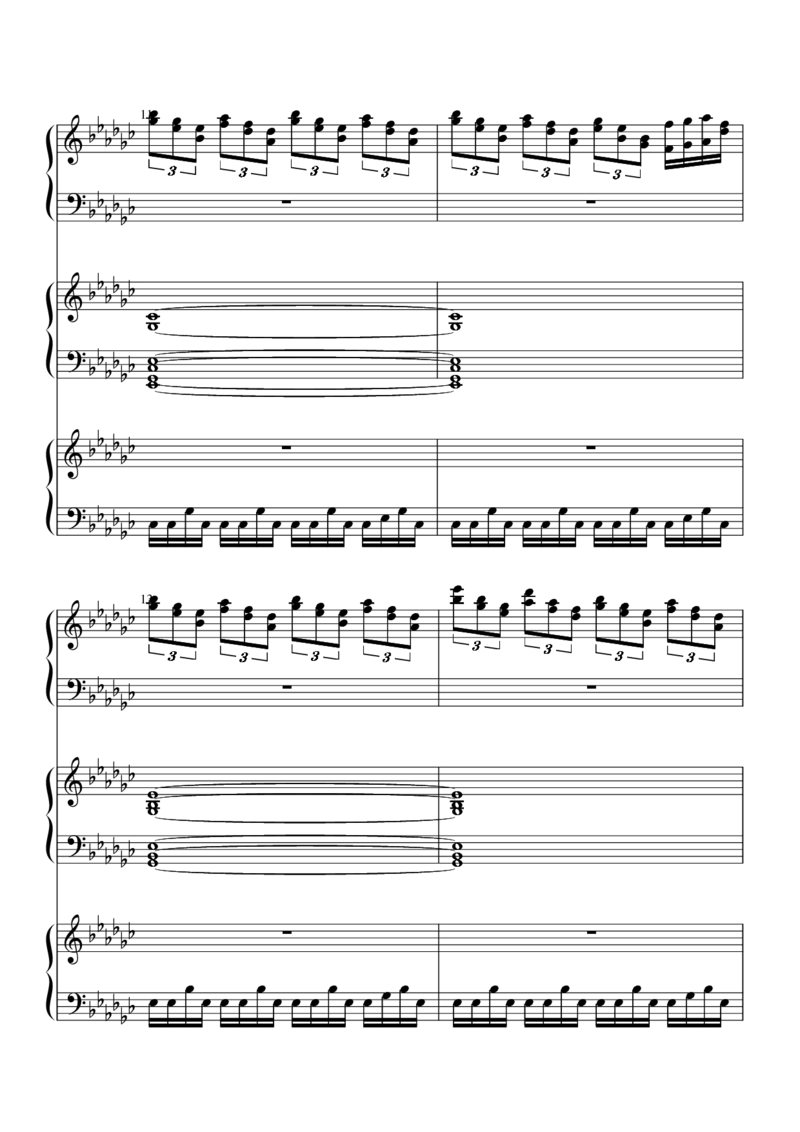 [nico][normal][12]verLastWord_一万首著名钢琴曲谱哈农贝多芬合集视频教学电子版高清无水印可打印_05动漫游戏钢琴谱合集_日系东方Project钢琴谱全集_东方project钢琴谱_21　東方妖怪小町