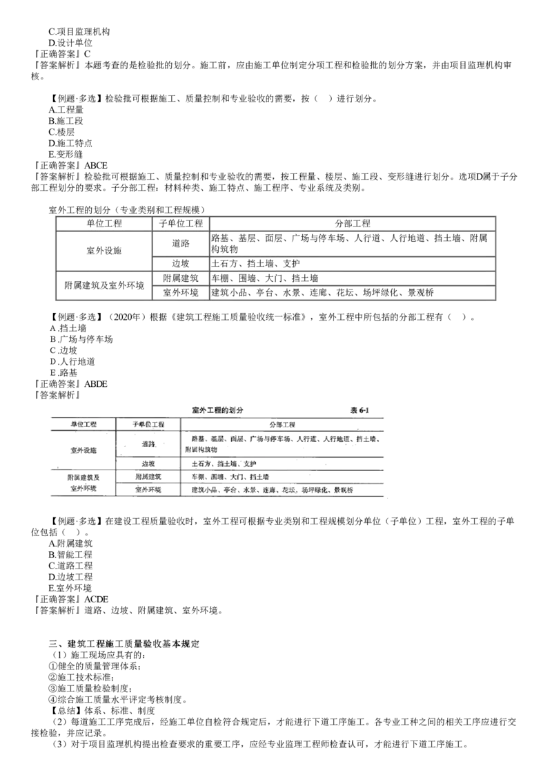 WM_质量06-第01讲　建筑工程施工质量验收层次划分原则_监理工程师_2025监理工程师_2025年监理工程师-各大机构_2025年监理-土建目标_机构2-JG_01.精讲班-李.娜_质量控制（土建）（2025）_讲义
