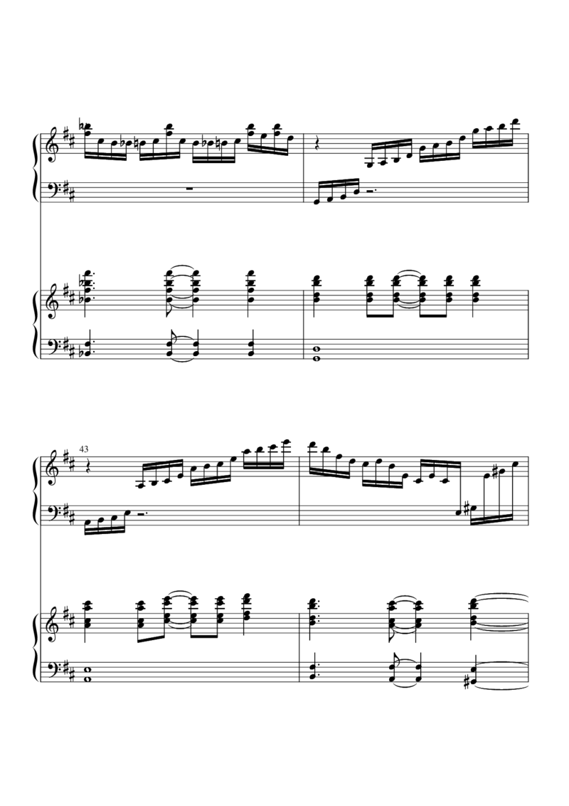 [nico][lunatic][29]_一万首著名钢琴曲谱哈农贝多芬合集视频教学电子版高清无水印可打印_05动漫游戏钢琴谱合集_日系东方Project钢琴谱全集_东方project钢琴谱_18　ネクロファンタジア