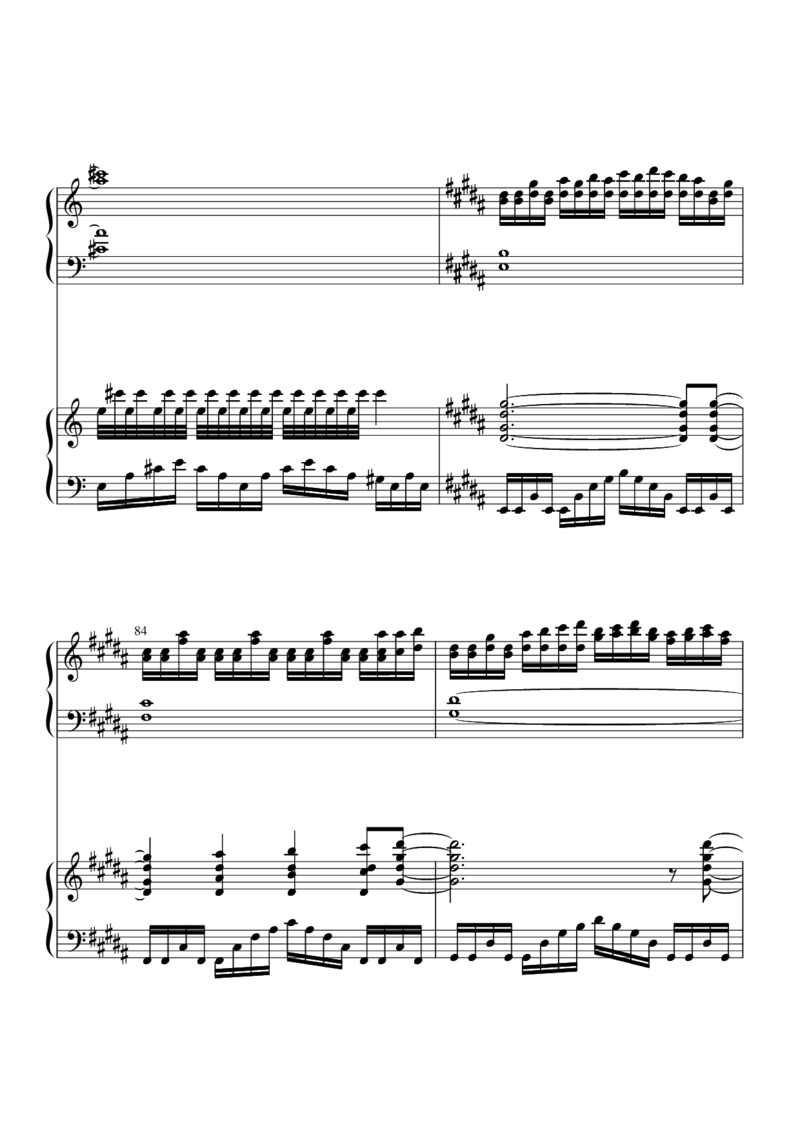 [nico][lunatic][29]_一万首著名钢琴曲谱哈农贝多芬合集视频教学电子版高清无水印可打印_05动漫游戏钢琴谱合集_日系东方Project钢琴谱全集_东方project钢琴谱_18　ネクロファンタジア