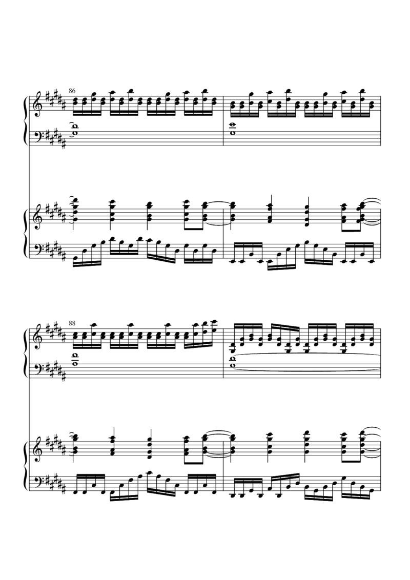 [nico][lunatic][29]_一万首著名钢琴曲谱哈农贝多芬合集视频教学电子版高清无水印可打印_05动漫游戏钢琴谱合集_日系东方Project钢琴谱全集_东方project钢琴谱_18　ネクロファンタジア