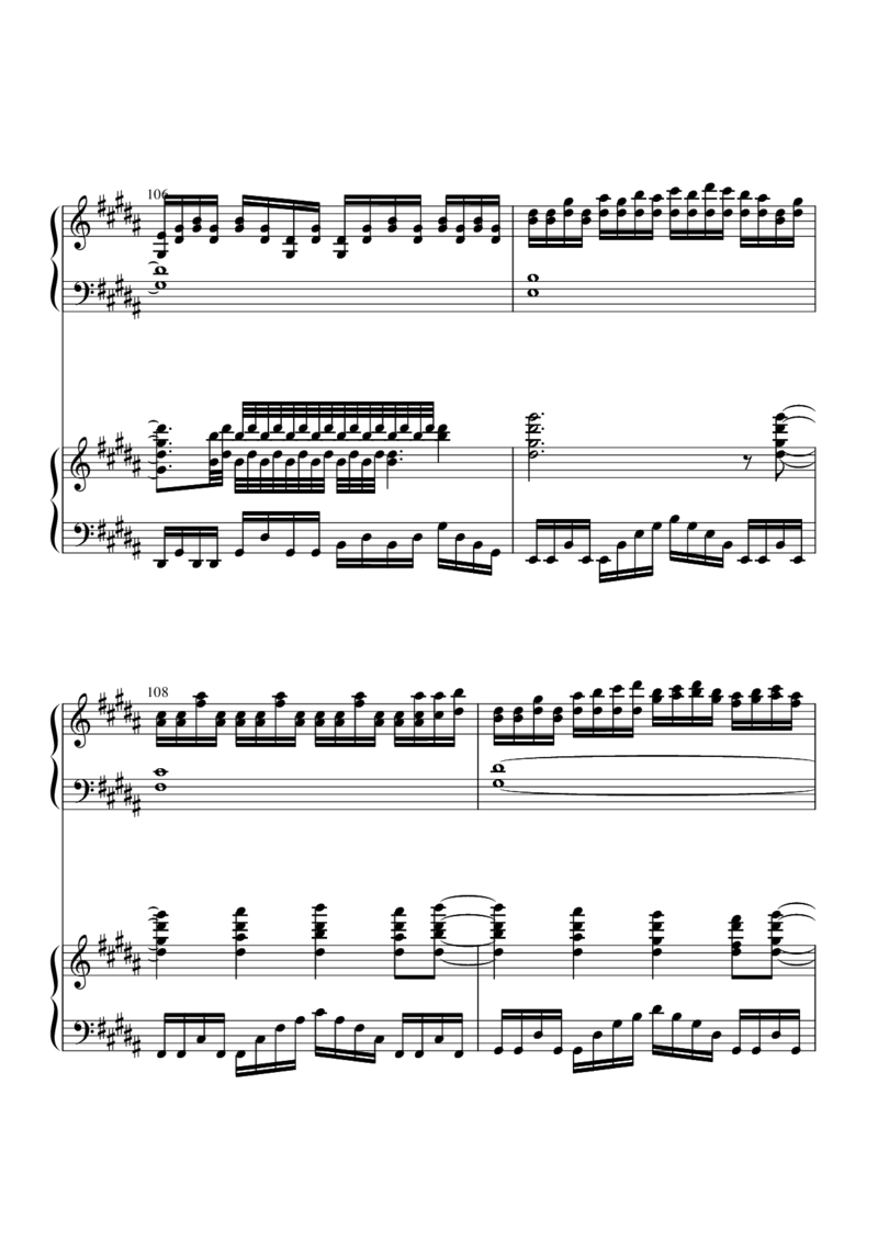 [nico][lunatic][29]_一万首著名钢琴曲谱哈农贝多芬合集视频教学电子版高清无水印可打印_05动漫游戏钢琴谱合集_日系东方Project钢琴谱全集_东方project钢琴谱_18　ネクロファンタジア