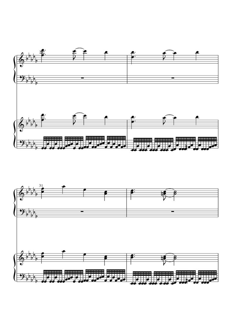 [nico][lunatic][29]_一万首著名钢琴曲谱哈农贝多芬合集视频教学电子版高清无水印可打印_05动漫游戏钢琴谱合集_日系东方Project钢琴谱全集_东方project钢琴谱_18　ネクロファンタジア