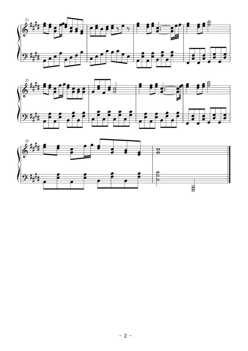 [Bosendorfer][normal][2]_一万首著名钢琴曲谱哈农贝多芬合集视频教学电子版高清无水印可打印_05动漫游戏钢琴谱合集_日系东方Project钢琴谱全集_东方project钢琴谱_03　蠢々秋月　～MoonedInsect