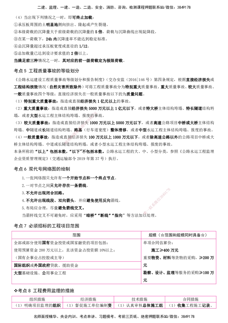 YL-交通控制-密料8页纸_监理工程师_2025监理工程师_2025年监理工程师SVIP_2025年监理交通控制SVIP_05-考前密训✿央企特训✿机构普押_08-交通控制《密料8页纸》YL