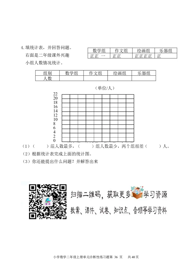 人教版小学数学二年级上册单元精品试题_全册_小学1-6年级全部试卷_数学_二年级_3-7-3、小学二年级数学上册_3-7-3-2、练习题、作业、试题、试卷_人教版_单元测试卷