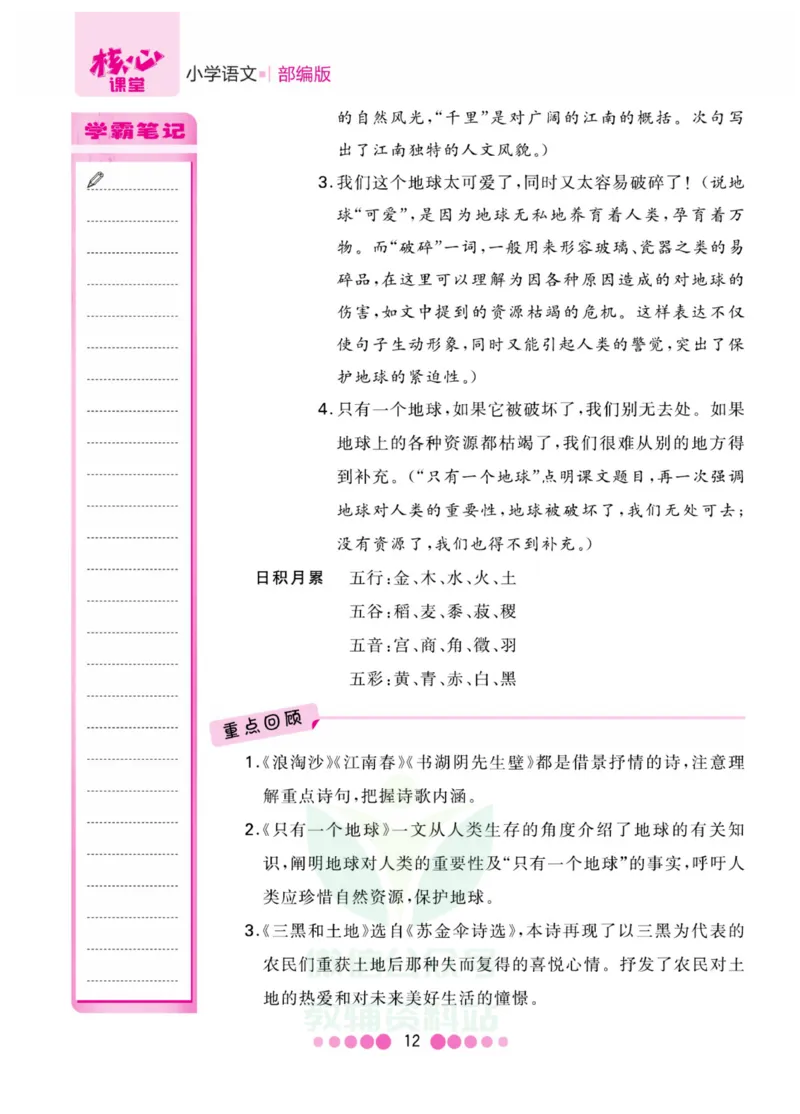 六年级上册语文部编版考点过关_小学1-6年级全部试卷_语文_六年级_3-11-1、小学六年级语文上册_3-11-1-1、复习、知识点、归纳汇总_部编（人教）版
