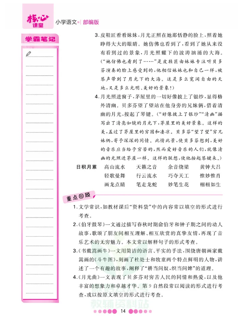 六年级上册语文部编版考点过关_小学1-6年级全部试卷_语文_六年级_3-11-1、小学六年级语文上册_3-11-1-1、复习、知识点、归纳汇总_部编（人教）版