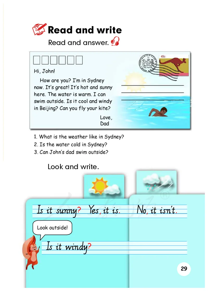 人教版（PEP）（三年级起点）（主编：吴欣）四年级下册英语PDF电子课本_小学1-6年级全部试卷_英语_四年级_3-9-6、小学四年级英语下册_3-9-6-3、电子教材、课本