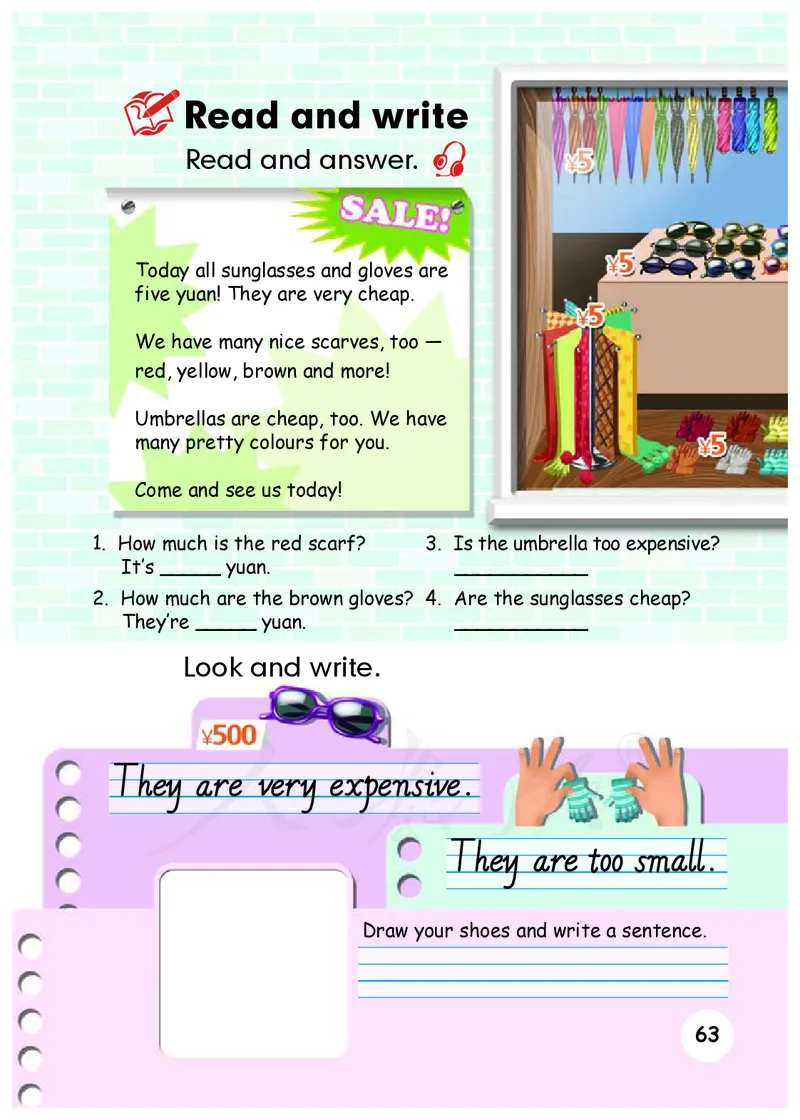 人教版（PEP）（三年级起点）（主编：吴欣）四年级下册英语PDF电子课本_小学1-6年级全部试卷_英语_四年级_3-9-6、小学四年级英语下册_3-9-6-3、电子教材、课本