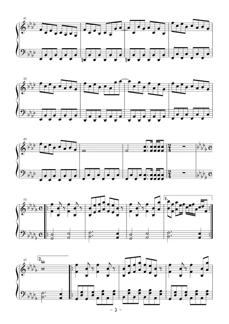 [Bosendorfer][normal][5]_一万首著名钢琴曲谱哈农贝多芬合集视频教学电子版高清无水印可打印_05动漫游戏钢琴谱合集_日系东方Project钢琴谱全集_东方project钢琴谱_15