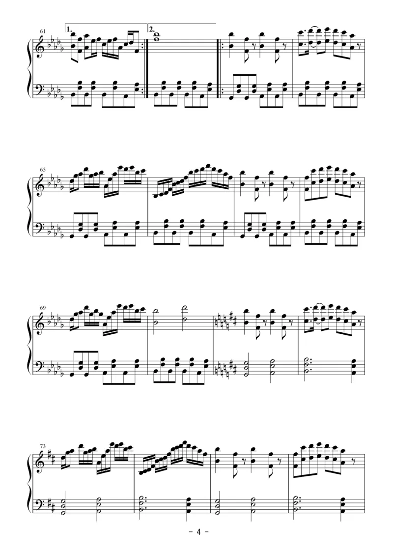 [Bosendorfer][normal][5]_一万首著名钢琴曲谱哈农贝多芬合集视频教学电子版高清无水印可打印_05动漫游戏钢琴谱合集_日系东方Project钢琴谱全集_东方project钢琴谱_15