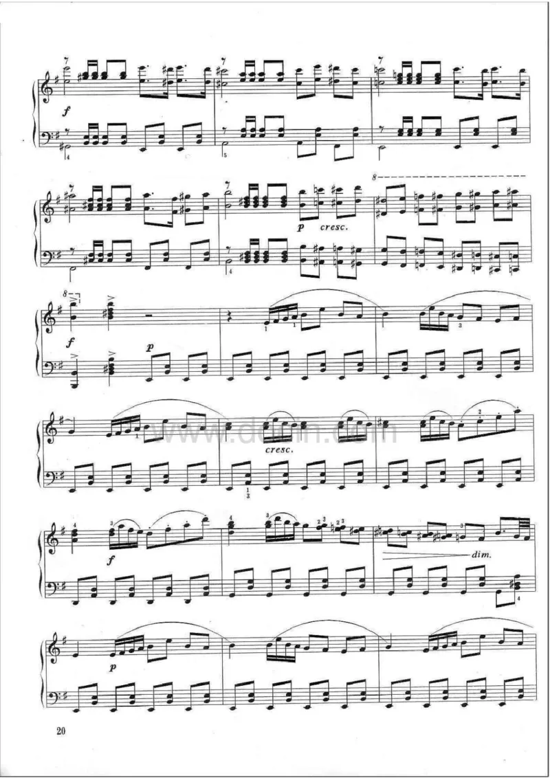 丁善德-春之旅组曲_一万首著名钢琴曲谱哈农贝多芬合集视频教学电子版高清无水印可打印_04中国乐曲钢琴谱合集_中国乐曲钢琴谱