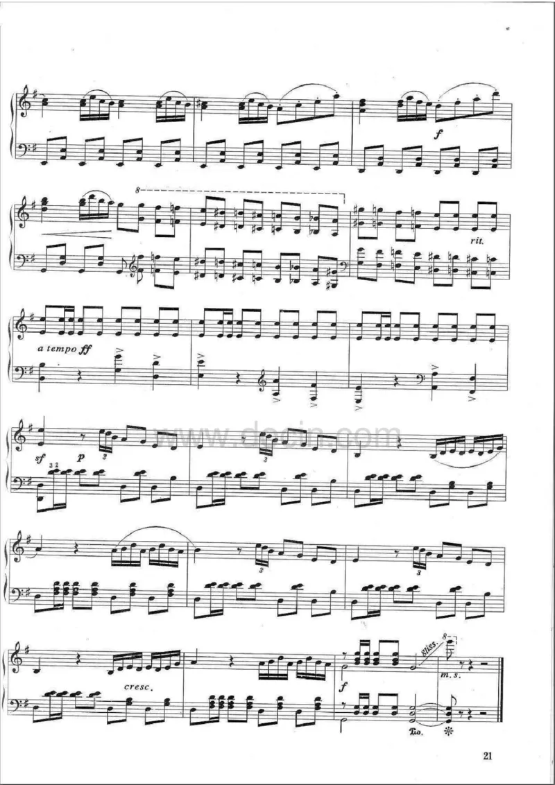 丁善德-春之旅组曲_一万首著名钢琴曲谱哈农贝多芬合集视频教学电子版高清无水印可打印_04中国乐曲钢琴谱合集_中国乐曲钢琴谱