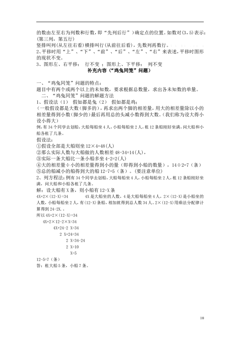 人教版六年级数学上册知识点汇总_小学1-6年级全部试卷_数学_六年级_3-11-3、小学六年级数学上册_3-11-3-1、复习、知识点、归纳汇总_人教版