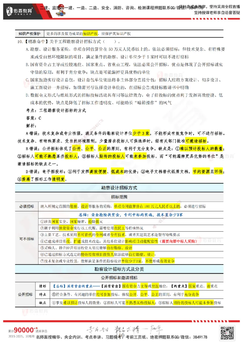 YS-监理合同-精准命中卷A-答案_监理工程师_2025监理工程师_2025年监理工程师SVIP_2025年监理合同管理SVIP_05-考前密训✿央企特训✿机构普押_18-合同《精准命中ABC卷》YS