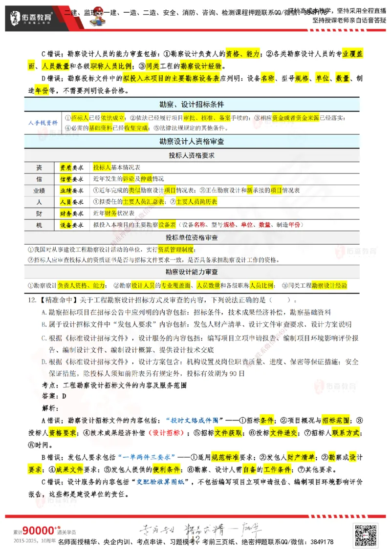 YS-监理合同-精准命中卷A-答案_监理工程师_2025监理工程师_2025年监理工程师SVIP_2025年监理合同管理SVIP_05-考前密训✿央企特训✿机构普押_18-合同《精准命中ABC卷》YS