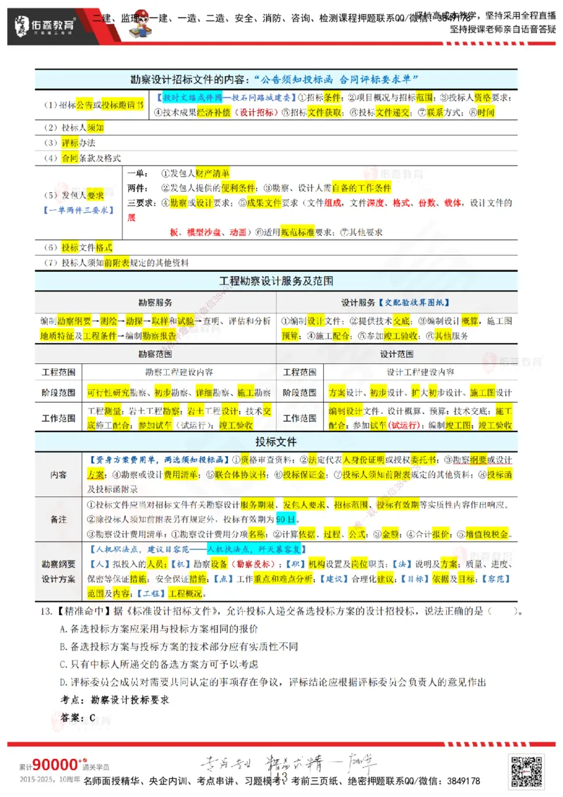 YS-监理合同-精准命中卷A-答案_监理工程师_2025监理工程师_2025年监理工程师SVIP_2025年监理合同管理SVIP_05-考前密训✿央企特训✿机构普押_18-合同《精准命中ABC卷》YS