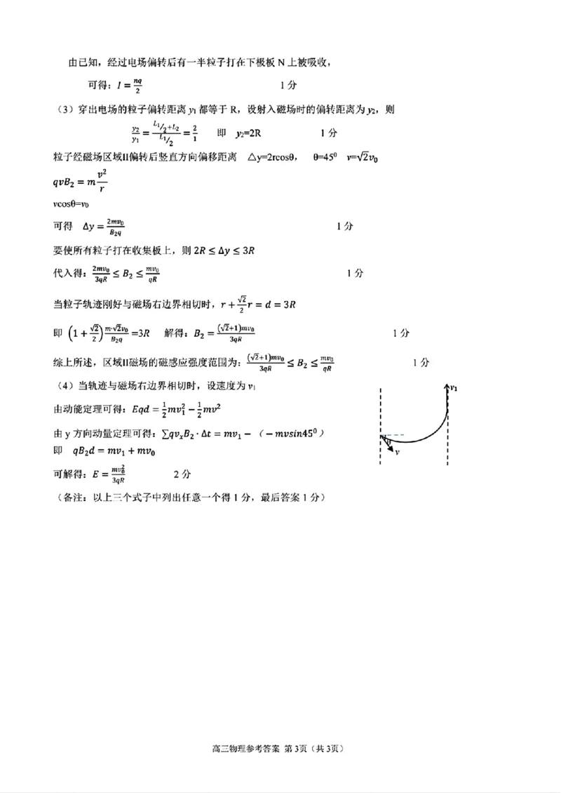 物理+答案_2024-2025高三（6-6月题库）_2024年11月试卷_1124浙江省9+1高中联盟2025届高三上学期11月期中考试（全科）