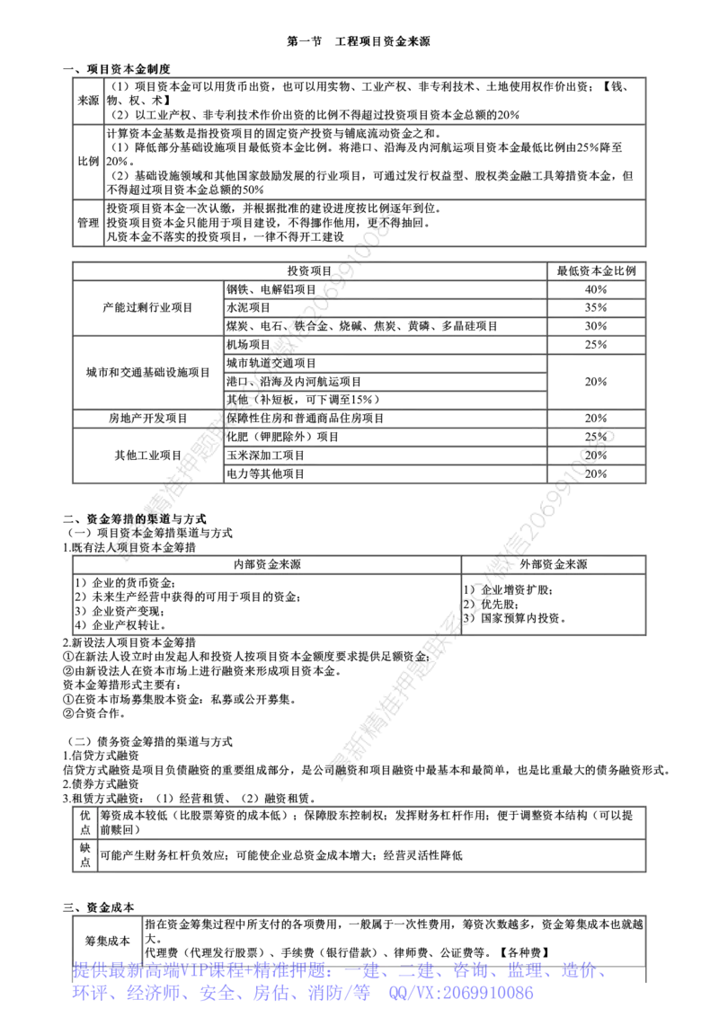 WM_投资控制篇03-第01讲　建设工程项目投融资_监理工程师_2025监理工程师_2025年监理工程师-各大机构_2025年监理-土建目标_机构2-JG_04.考前串讲-李.娜_讲义