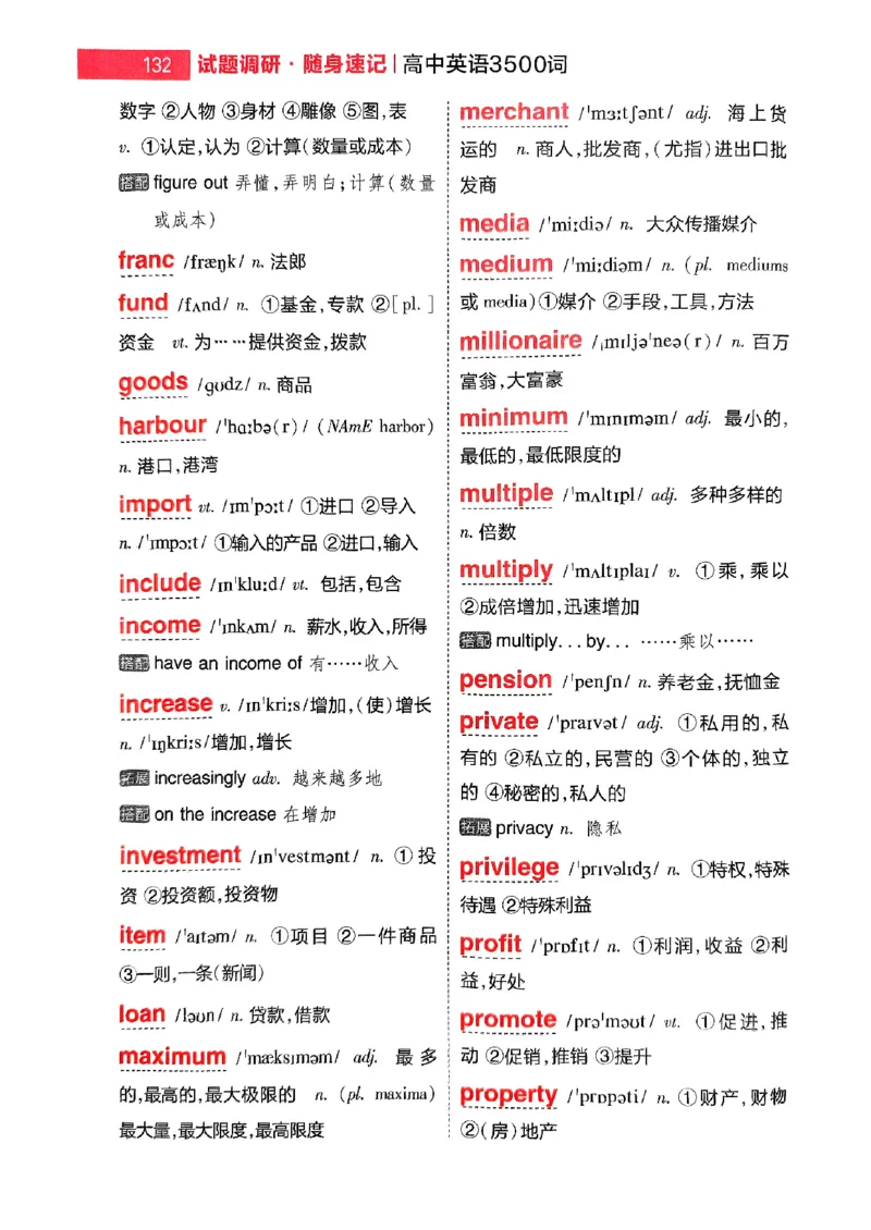 随身速记巧记英语3500词_2024-2025高三（6-6月题库）_2024年10月试卷_1027随身速记巧记英语3500词